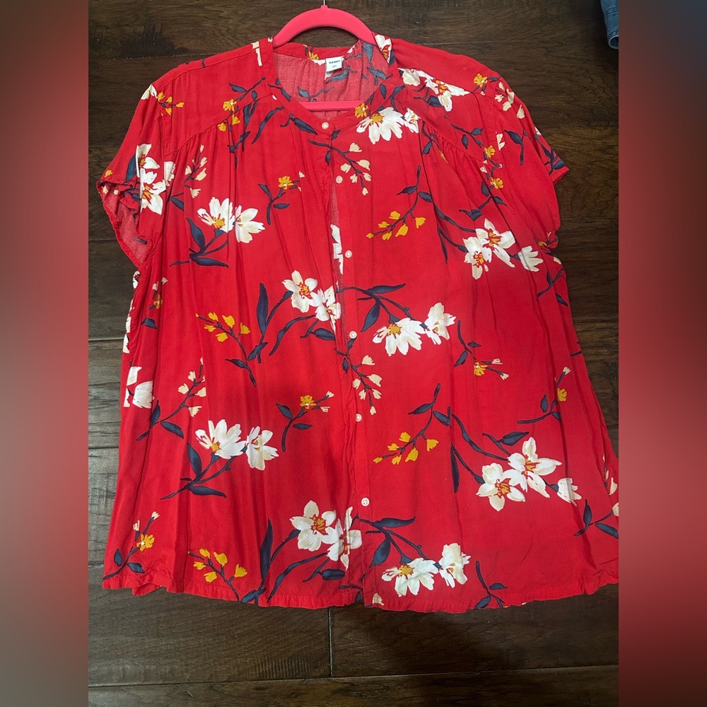 Old Navy Floral Shirt